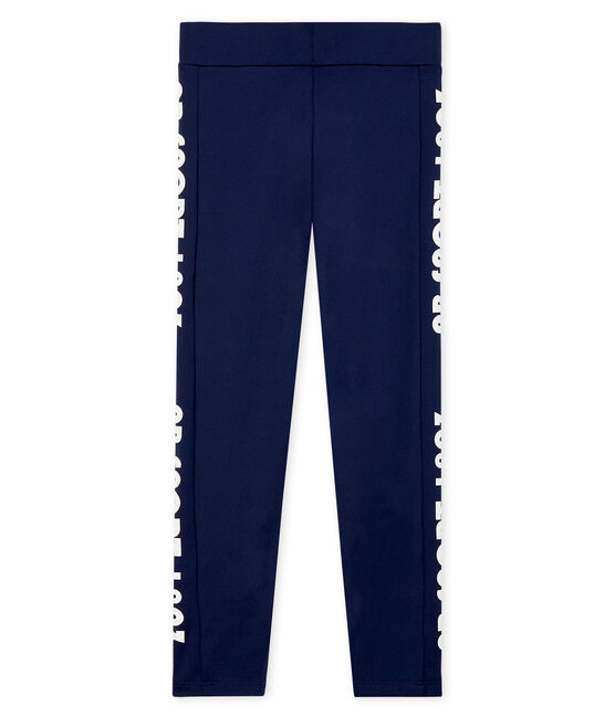 Leggings deportivos para niña azul SMOKING