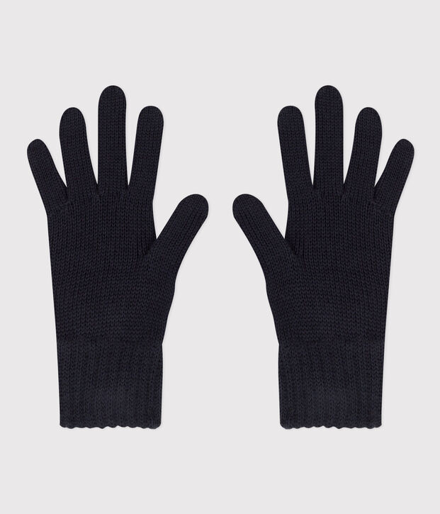 Guantes infantiles lisos de punto tricotado SMOKING