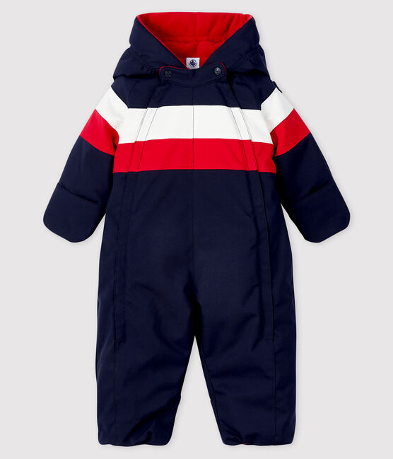 Mono de piloto para bebé niño azul SMOKING/blanco MULTICO
