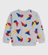 Sudadera infantil de algodón con estampado