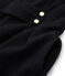 Vestido ajustado con manga larga para mujer negro NOIR/negro LUREX NOIR