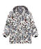 Impermeable estampado infantil para niña blanco MARSHMALLOW/blanco MULTICO
