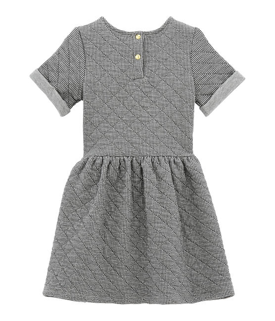 Vestido de manga corta gris CAPECOD/blanco MARSHMALLOW