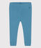 Leggings de algodón para bebé azul POLOCHON