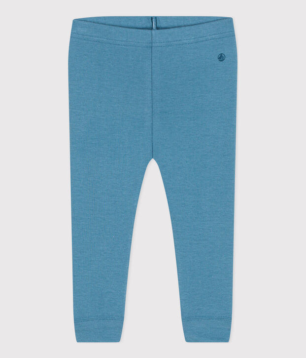 Leggings de algod&oacute;n para beb&eacute; azul