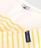 Camiseta marinera infantil de algodón de manga larga blanco MARSHMALLOW/ ORGE