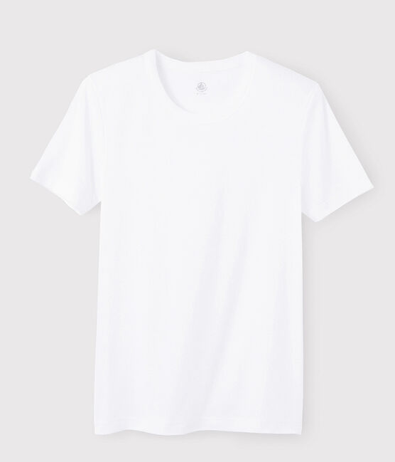 Camiseta de manga corta para hombre blanco ECUME