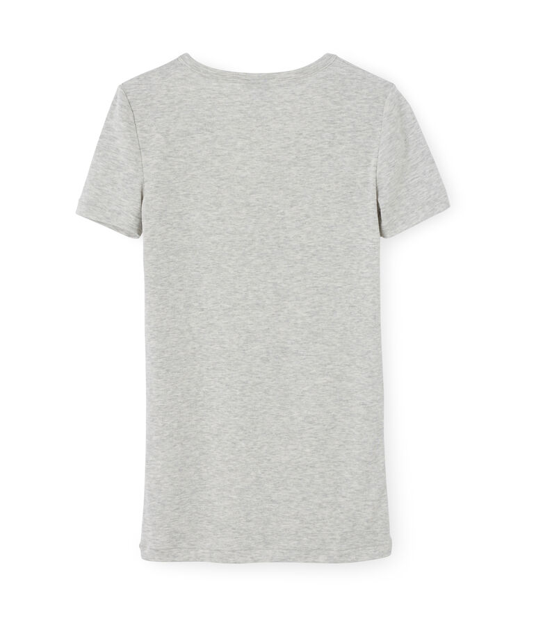 Camiseta ic&oacute;nica para mujer gris