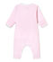 El Bodi pijama bebé mixto rosa VIENNE/blanco ECUME
