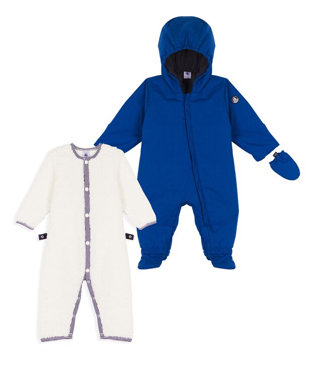 Buzo 3 en 1 para beb&eacute; ni&ntilde;o azul