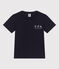 Camiseta de jersey ligero para niño azul SMOKING