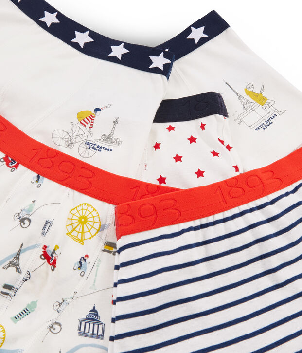 Lote de 5 b&oacute;xers para ni&ntilde;o multicolor
