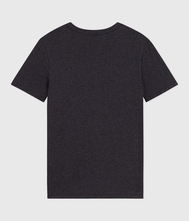 Camiseta Ic&oacute;nica de manga corta de algod&oacute;n para mujer gris