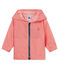 Cortavientos a rayas para bebé unisex rosa GROSEILLER/blanco MARSHMALLOW