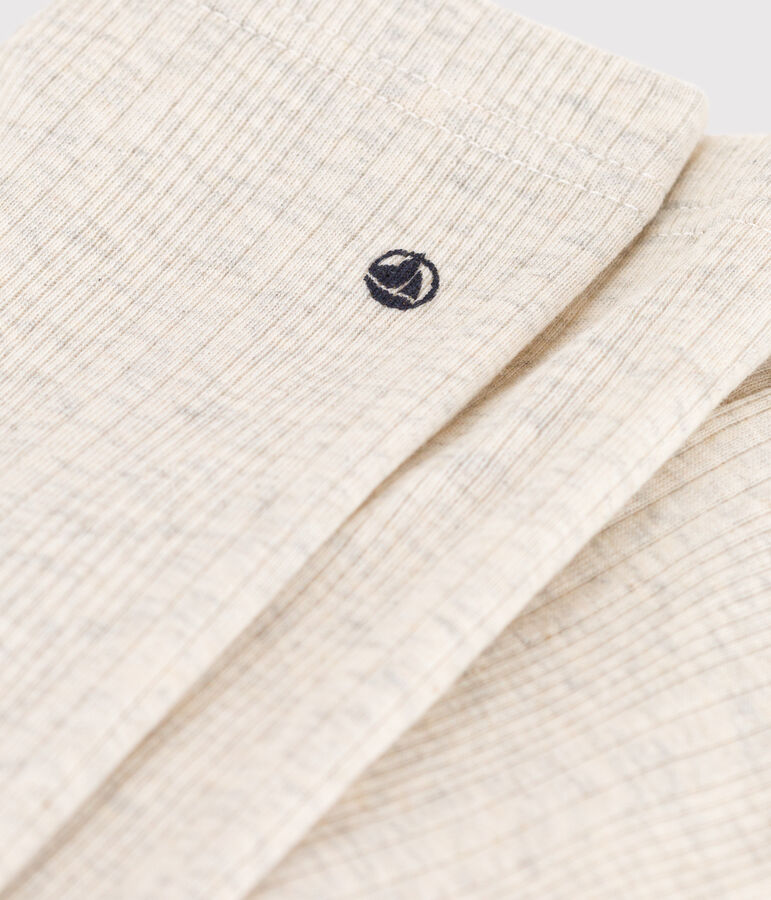 Leggings de algod&oacute;n para beb&eacute; beige