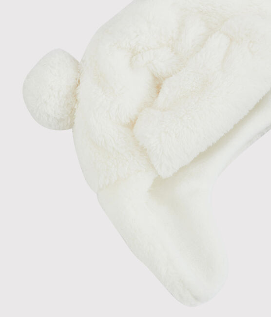 Gorro de niña blanco MARSHMALLOW