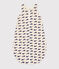 Saco de terciopelo con ballena para bebé TOG 3 beige MONTELIMAR/azul MEDIEVAL
