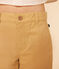 Bermudas de tela de algodón para niño beige FACILE