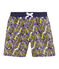 Shorts de playa infantiles para niño blanco MARSHMALLOW/blanco MULTICO