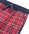 Pantalón de malla escocesa para niño rojo TERKUIT/azul SMOKING/ BELUGA