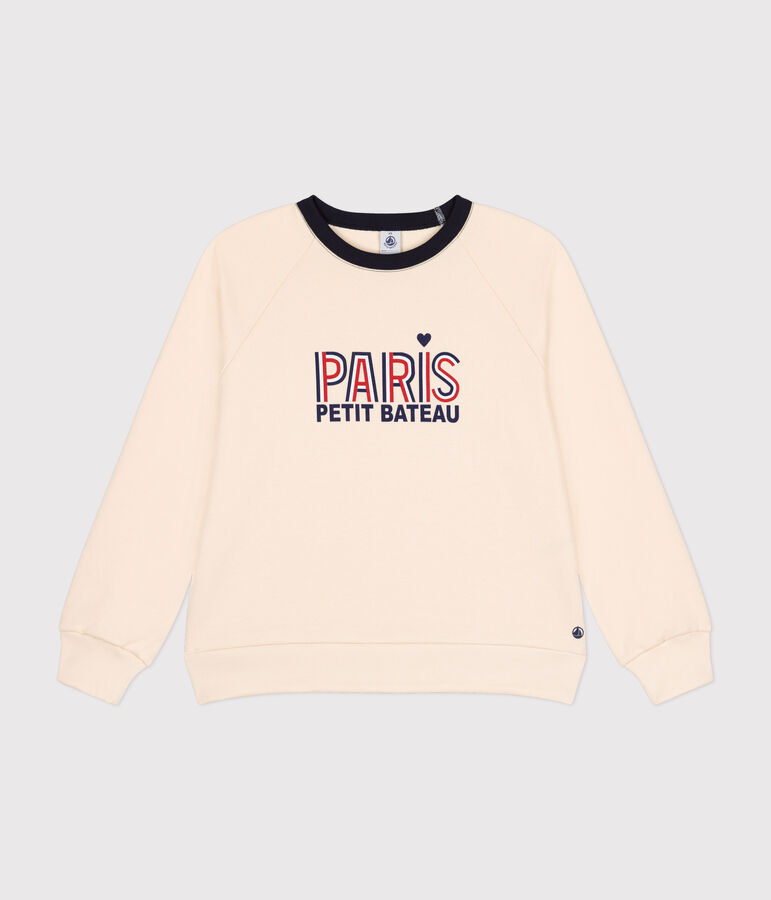 Sudadera de felpa para mujer crudo