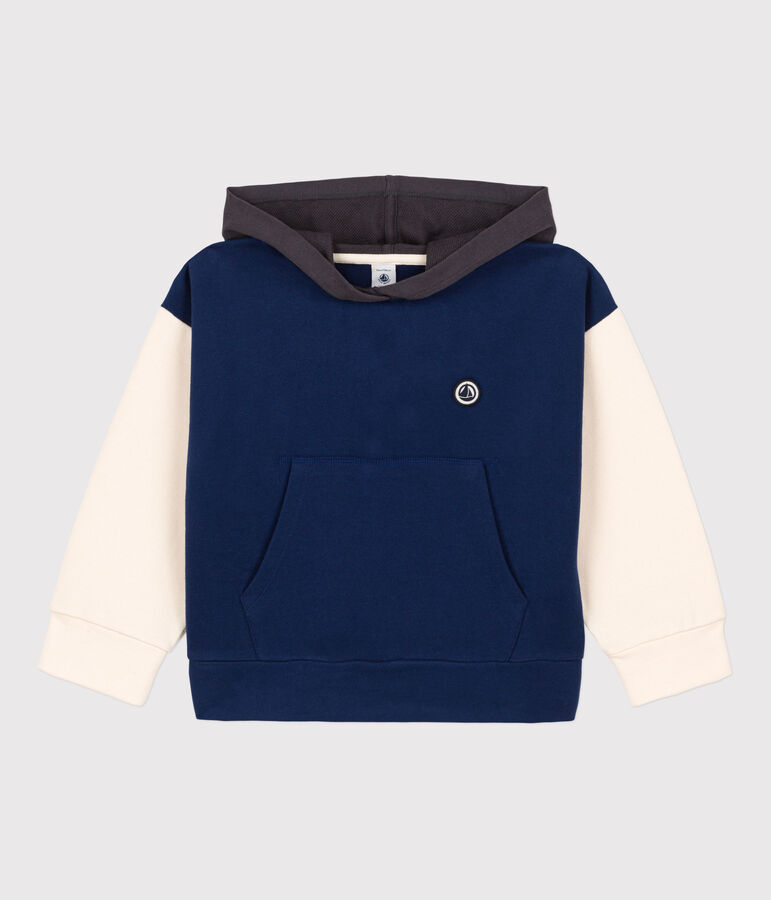 Sudadera con capucha para ni&ntilde;a / ni&ntilde;o azul/multicolor