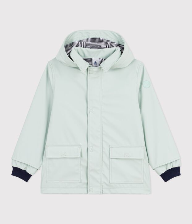 Chubasquero ic&oacute;nico infantil verde