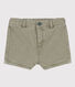 Shorts de tejido vaquero para bebé