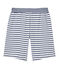 Short rayado para niño blanco ECUME/azul MEDIEVAL