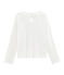 Camiseta de niña blanco MARSHMALLOW
