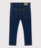 Pantalón vaquero recto de niño azul DENIM BRUT