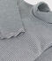 Body de algodón a rayas de manga larga y cuello vuelto para bebé DUCKY/ MARSHMALLOW
