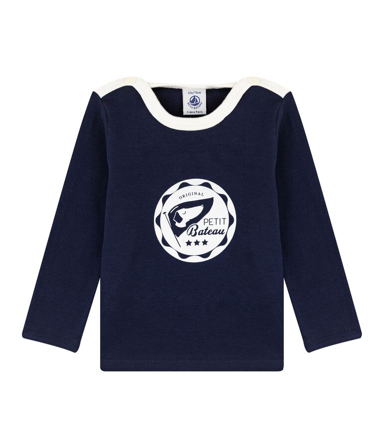 Camiseta para beb&eacute; ni&ntilde;o azul