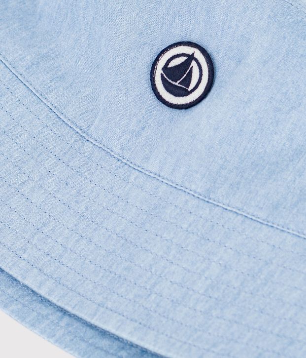 Gorro de lluvia infantil denim azul