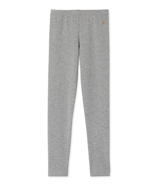 Leggings infantiles para niña gris Subway Chine