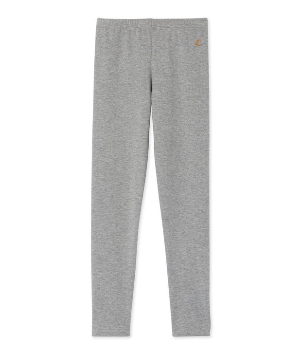 Leggings infantiles para ni&ntilde;a gris Subway Chine