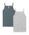 Pack de 2 camisetas de tirantes para niña variante 1