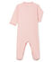 Pijama de punto para bebé niña rosa CHARME/blanco MARSHMALLOW