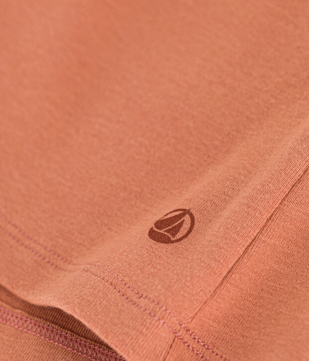 Camiseta L'ICONIQUE de algod&oacute;n con cuello redondo para mujer rosa