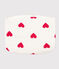 Bolso de mano con corazones blanco MARSHMALLOW/rojo TERKUIT
