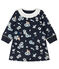 Vestido de manga larga estampado de bebé niña azul SMOKING/blanco MULTICO CN