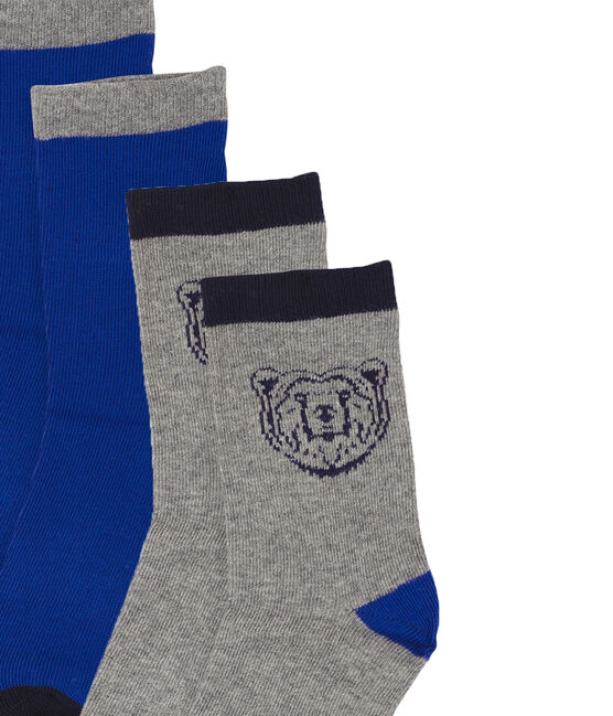 Lote de 2 pares de calcetines infantiles para niño variante 1