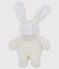 Doudou de conejito musical: ¡un regalo para recién nacido ideal! blanco MARSHMALLOW