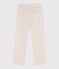 Pantalón de corte normal de sarga de algodón de niño beige FETA