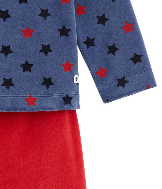 Pijama para niño rojo TERKUIT/blanco MULTICO