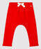 Pantalón de jersey grueso de bebé rojo PEPS