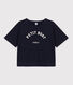 Camiseta LE BOXY de algodón de mujer