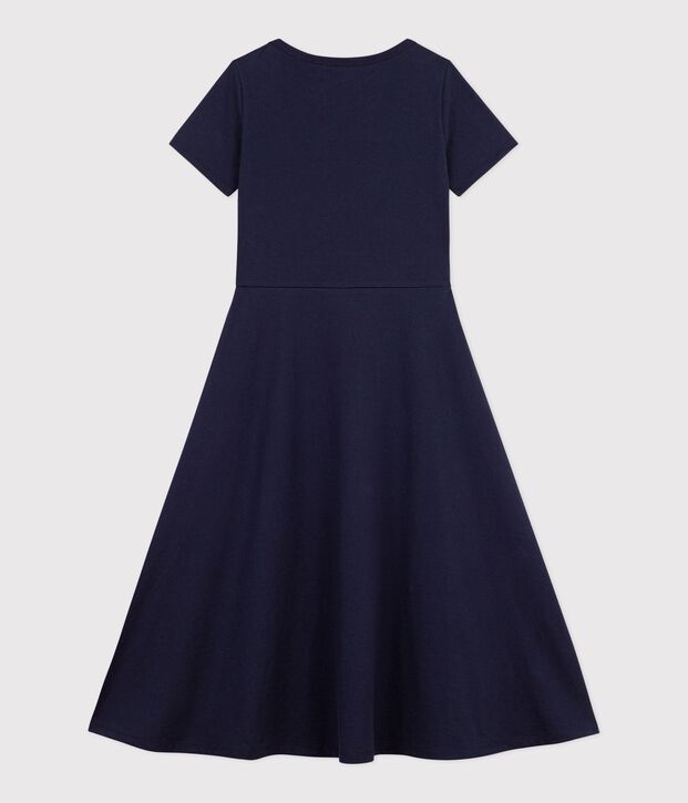 Vestido largo de algod&oacute;n para mujer SMOKING