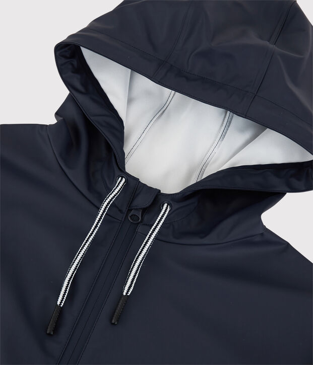 Chubasquero largo y ligero de material reciclado unisex SMOKING