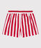 Bañador con estampado de rayas para bebé rojo MARSHMALLOW/ SPI